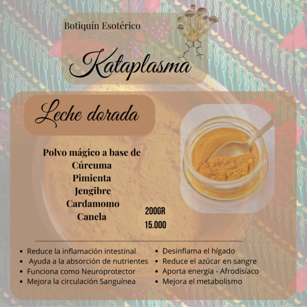 Leche dorada - Polvo mágico 200gr - Image 2