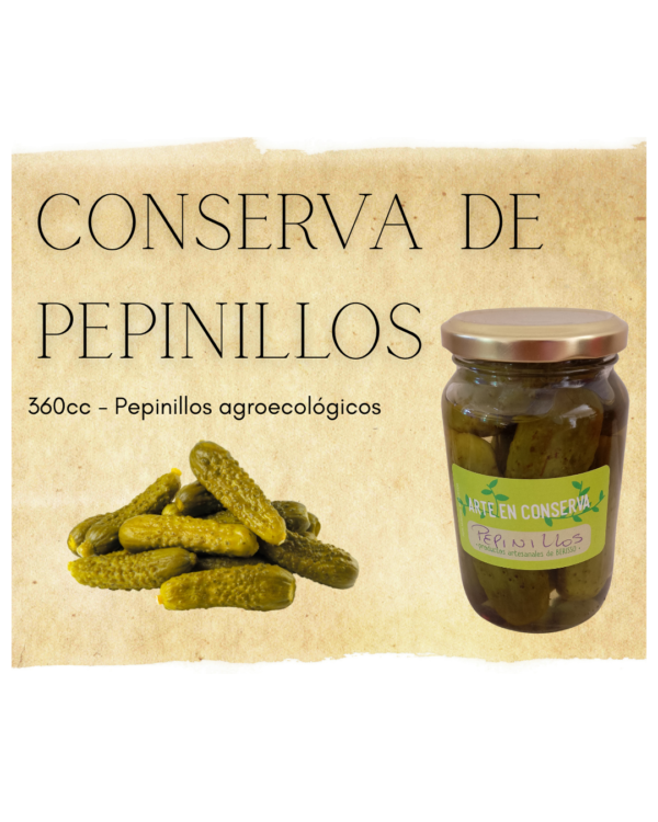 Arte en conserva- Pepinillos 360cc
