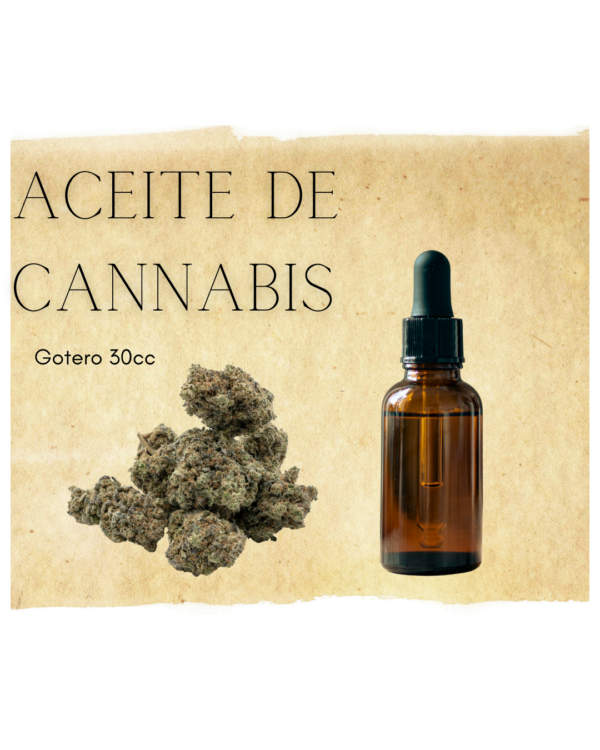 Aceite de CBD - gotero 30cc