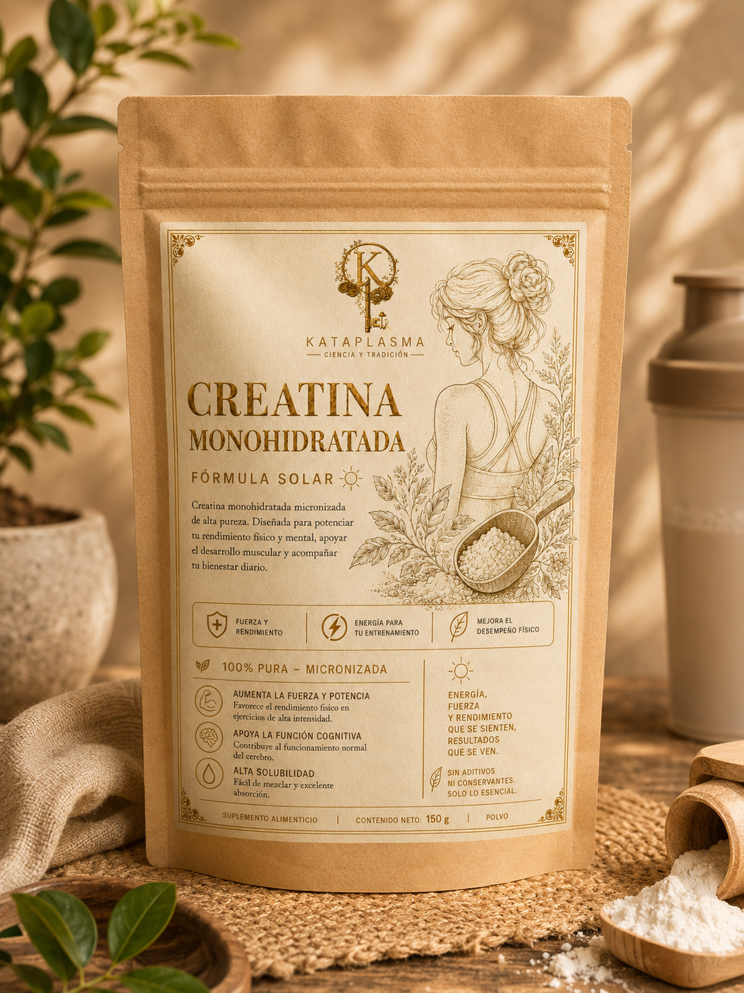 Creatina monohidratada